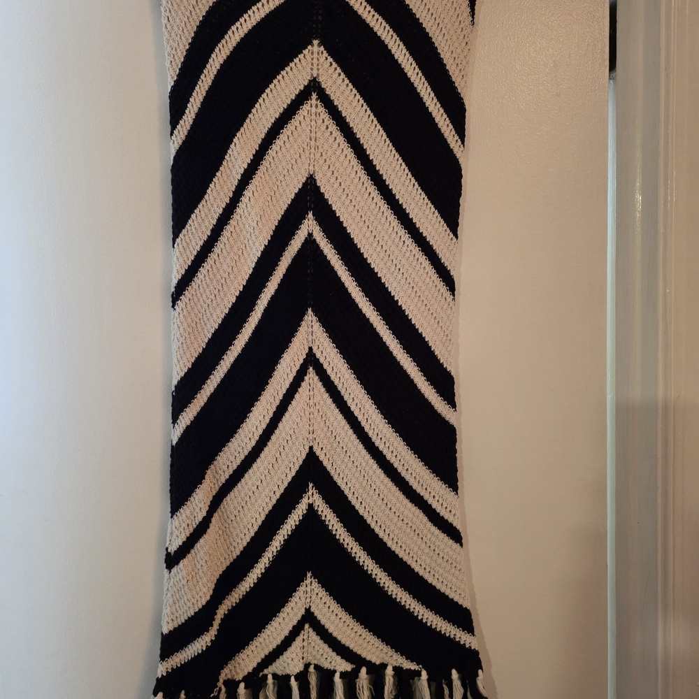 Nine West Black and White Knit Top with Skirt - Picture 3 of 4